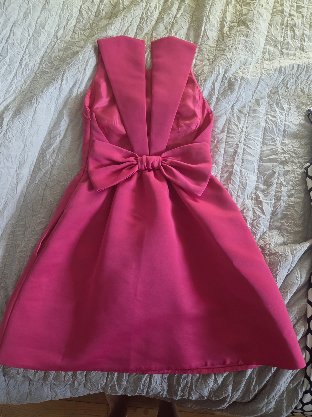 kate spade Hot Pink Girls' Bow-Back Formal Dress